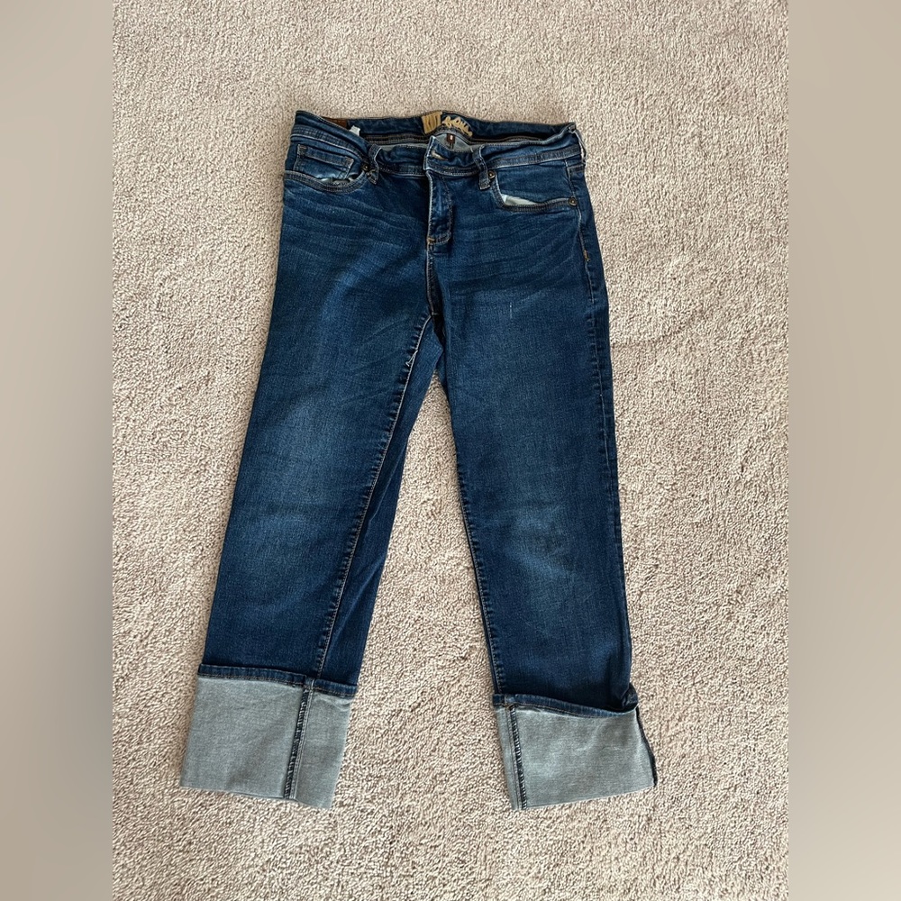 KUT from the cloth capri jeans